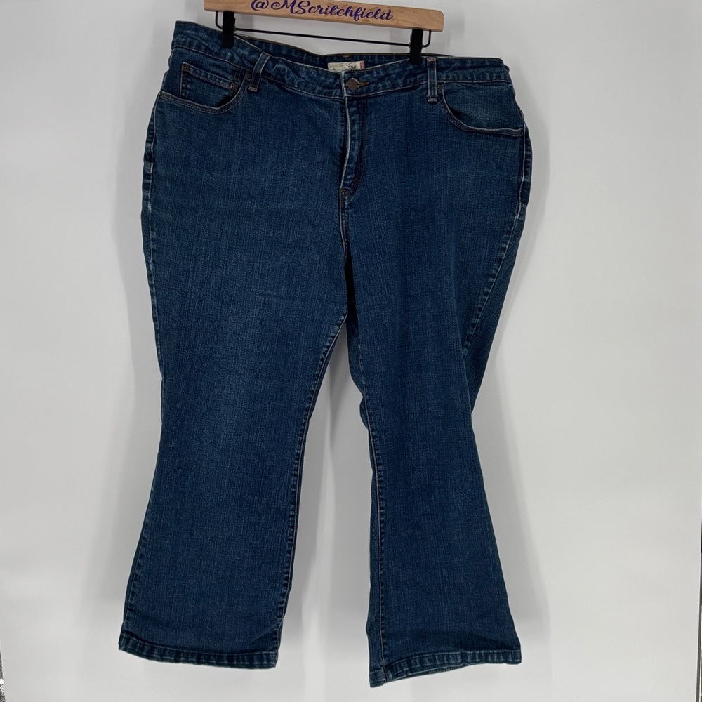 Levi’s 580 24w short dark jeans bootcut